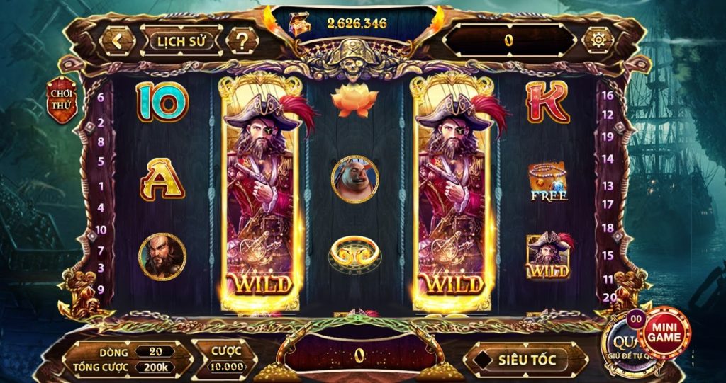 Biểu tượng Wild trong trò chơi Private King Sunwin