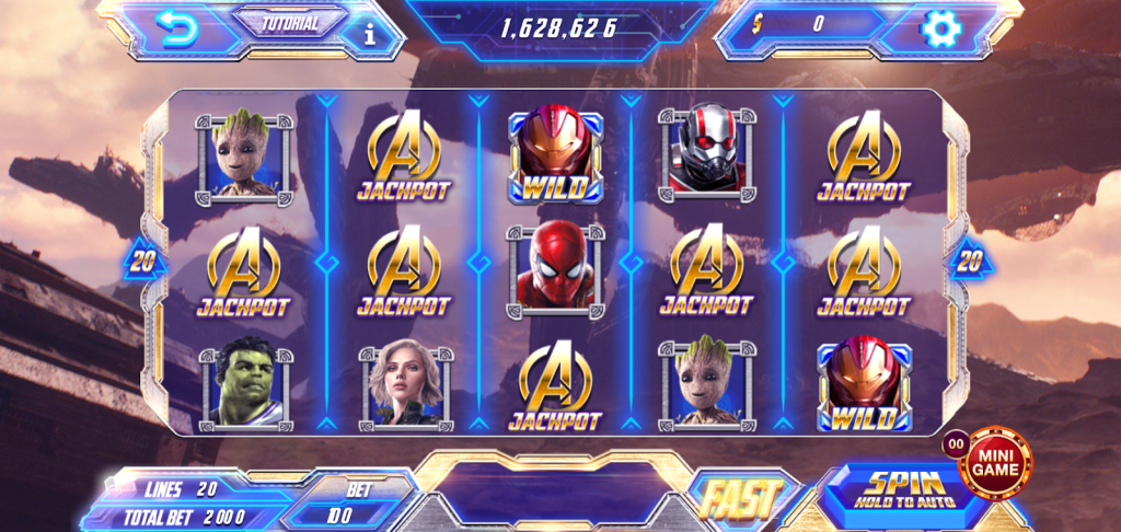 Thông tin giới thiệu về game nổ hũ Avenger Sunwin