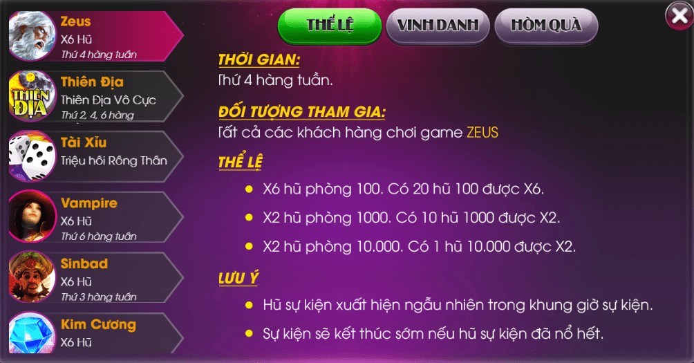 Khuyến mãi của Nổ Hũ Club ấn tượng