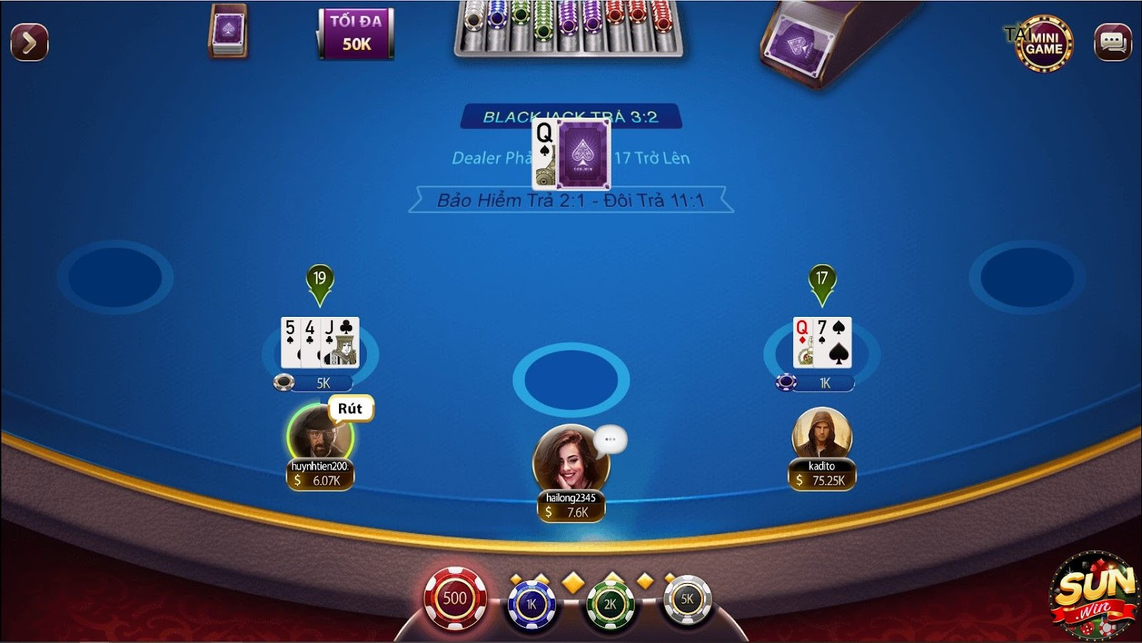 Bí quyết chơi blackjack Sunwin hiệu quả