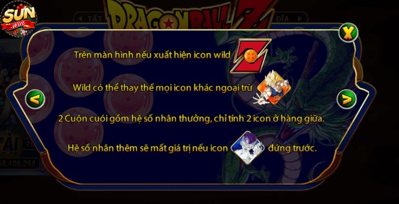 Luật chơi Dragonball tại Sunwin có đơn giản không?