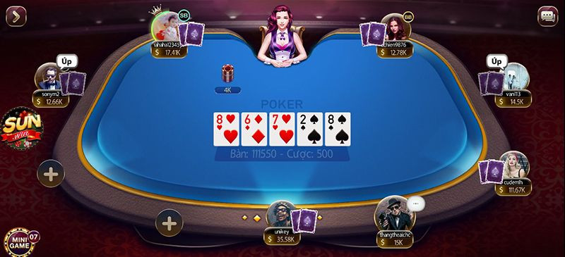 Tìm hiểu về poker Sunwin