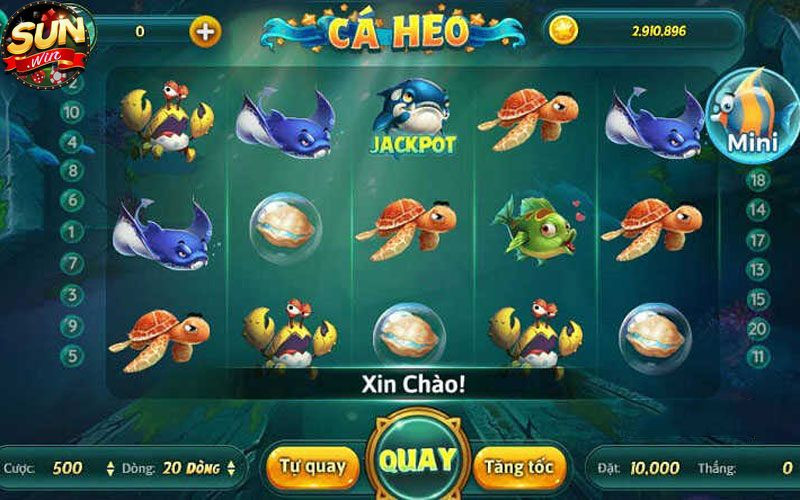 Kho game sở hữu hàng trăm sinh vật biển 