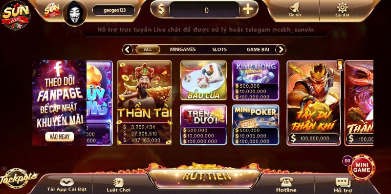 Sunvn Vin | Sunvn.vin – Cổng game đẳng cấp bậc nhất châu Á