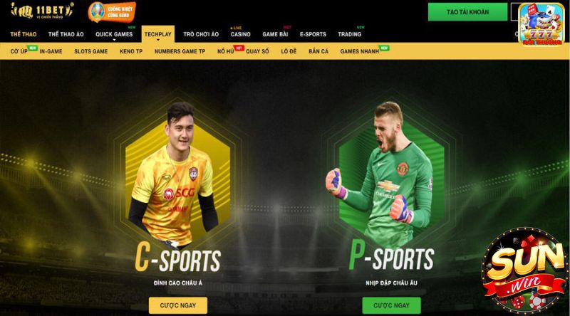 Cá cược thể thao trực tuyến tại 11bet