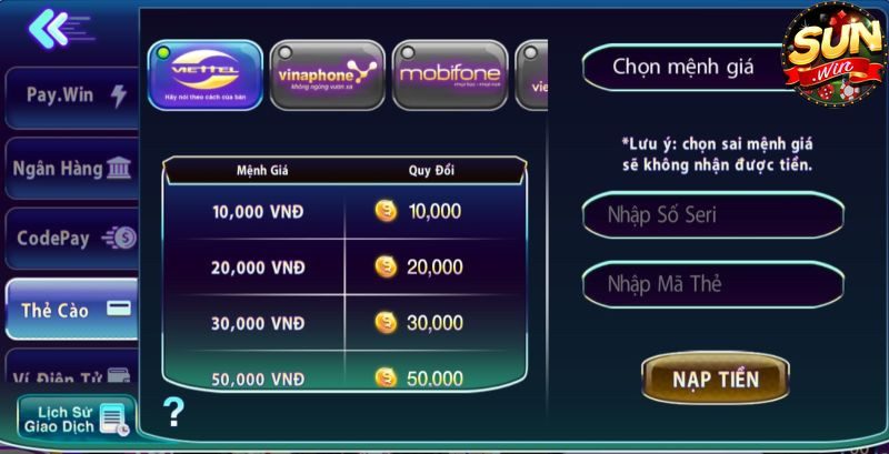 Hướng dẫn nạp tiền 789club nhanh chóng nhất