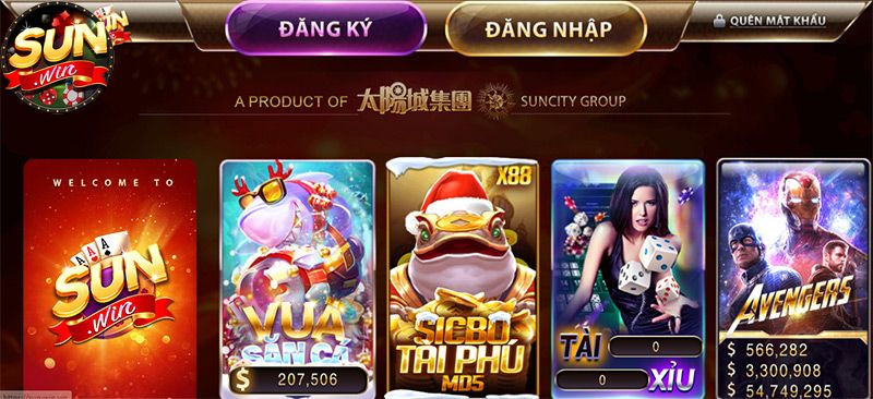 Sunvip Vin - cổng game giải trí hấp dẫn