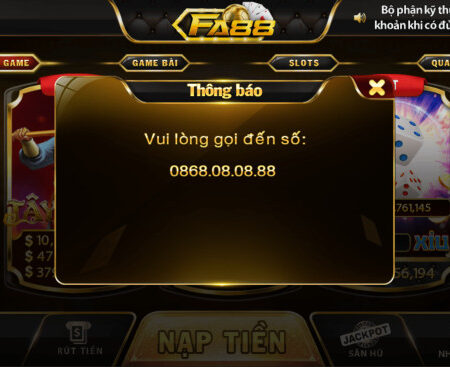 Fa88 – Cổng game đổi thưởng với kho giải trí cực chất 