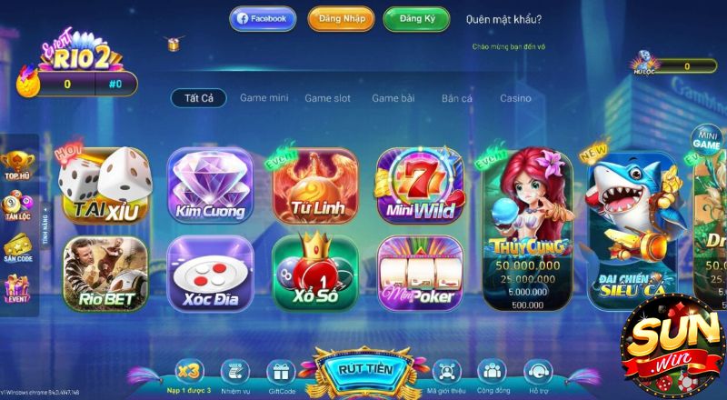 Cổng game Rio66 có gì nổi bật