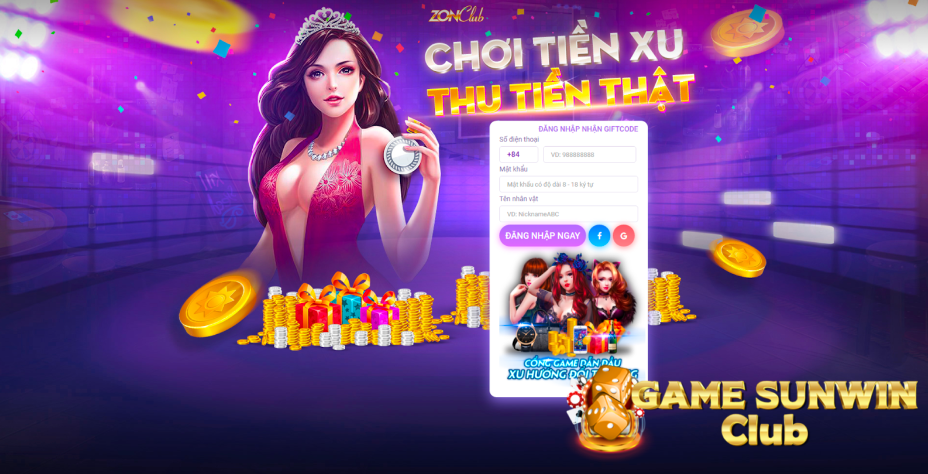 Cách tạo tài khoản thành viên tại Zon Club vô cùng đơn giản 