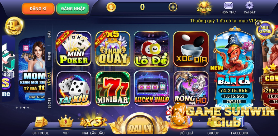 Hướng dẫn cách đăng ký tài khoản tại cổng game Sieuhu