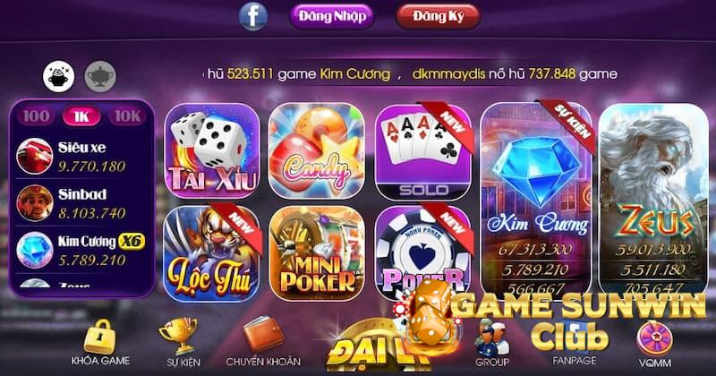 Sân chơi Hũ99 Club mang đến bạn nhiều sự chọn lựa để cược kho game phong phú