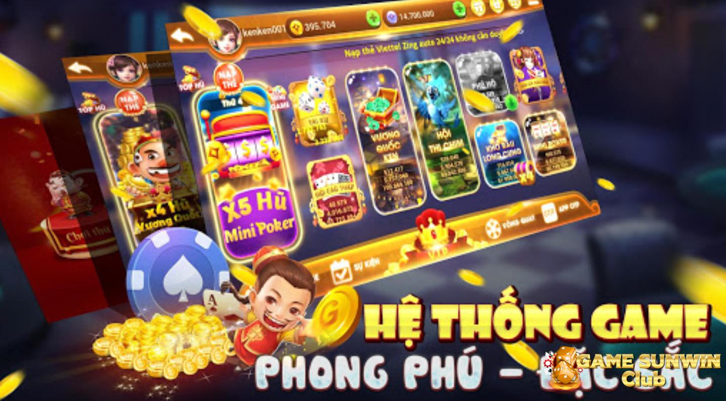 Về kho game, Hup Win có sự đầu tư vô cùng lớn